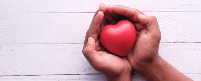 Charity heart