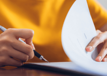 Filling out form