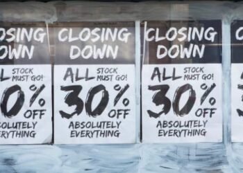 Closing down